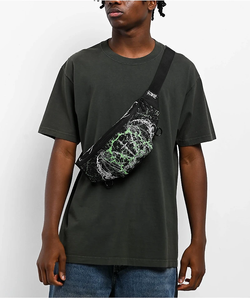 Vitriol Trifecta Black Fanny Pack