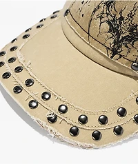 Vitriol Unearthed Distressed Khaki Snapback Hat