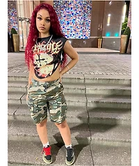 Vitriol Unfazed Black Wash Tank Top