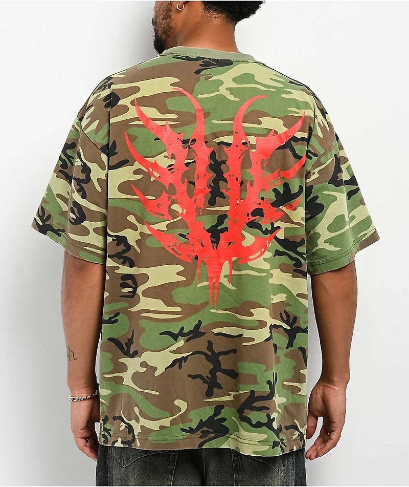 Vitriol Unfazed Camo T-Shirt