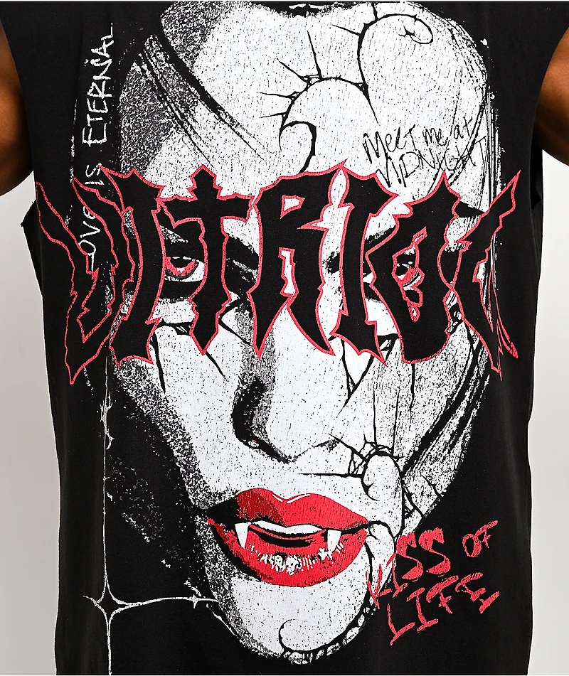 Vitriol Vamp Tour Black Tank Top