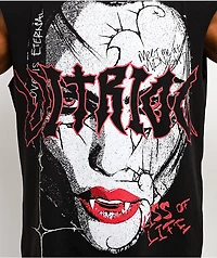 Vitriol Vamp Tour Black Tank Top