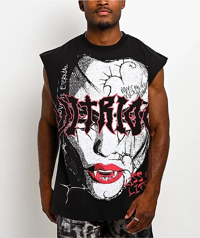 Vitriol Vamp Tour Black Tank Top