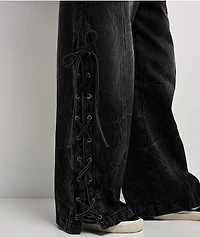 Vitriol Verona Tie Me Knot Black Wash Jeans