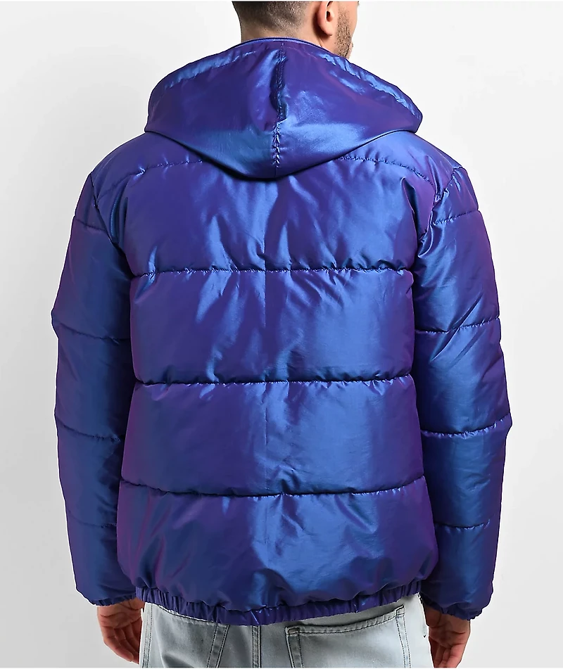 Vitriol Verso Purple Reversible Puffer Jacket