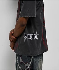 Vitriol Vertebrae Black T-Shirt