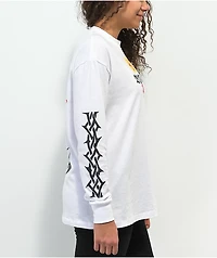 Vitriol Vicky White Long Sleeve T-Shirt