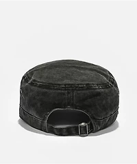 Vitriol Viggo Distressed Black Military Hat