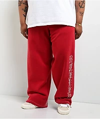 Vitriol Void Arches Red Sweatpants