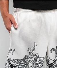 Vitriol Void Ashes White Sweatpants