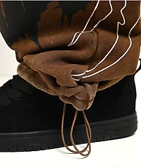 Vitriol Void Thunder Brown Wash Sweatpants
