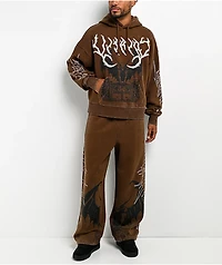 Vitriol Void Thunder Brown Wash Sweatpants