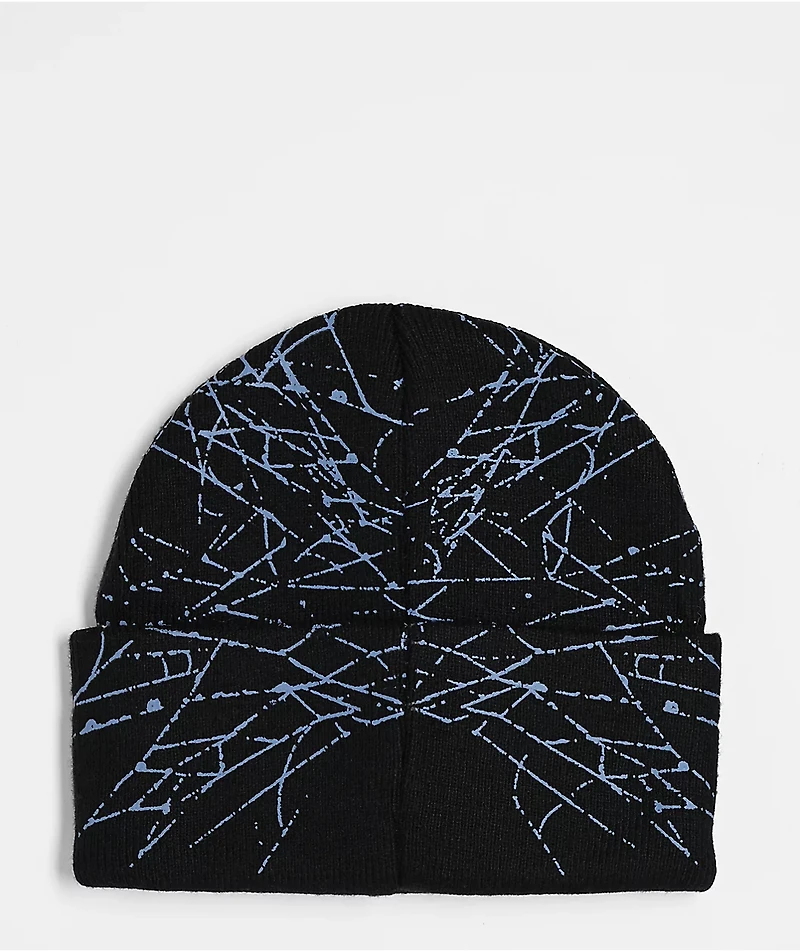 Vitriol Web Of Lies Black Beanie