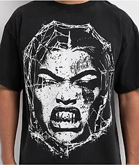 Vitriol Web Shawty Black Wash T-Shirt