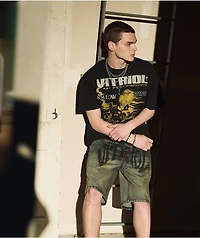 Vitriol Xeroxed Collage Black T-Shirt
