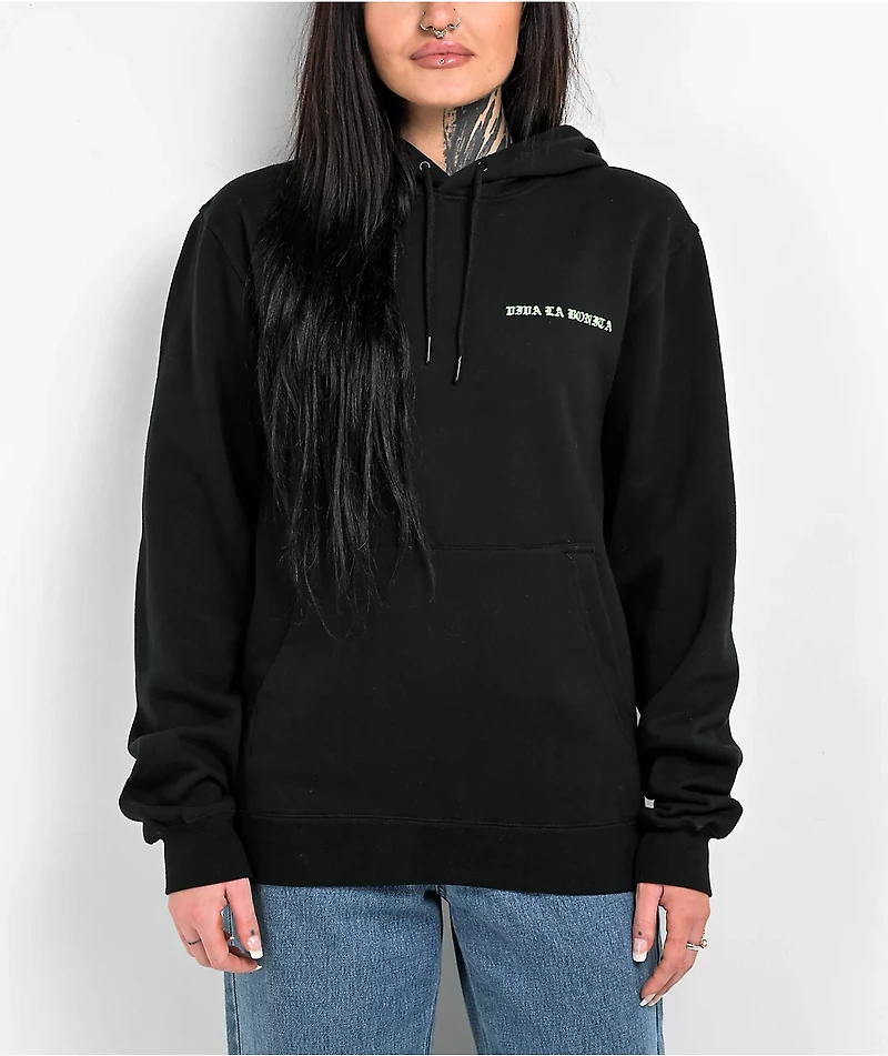 Viva La Bonita No Te Pases Black Hoodie