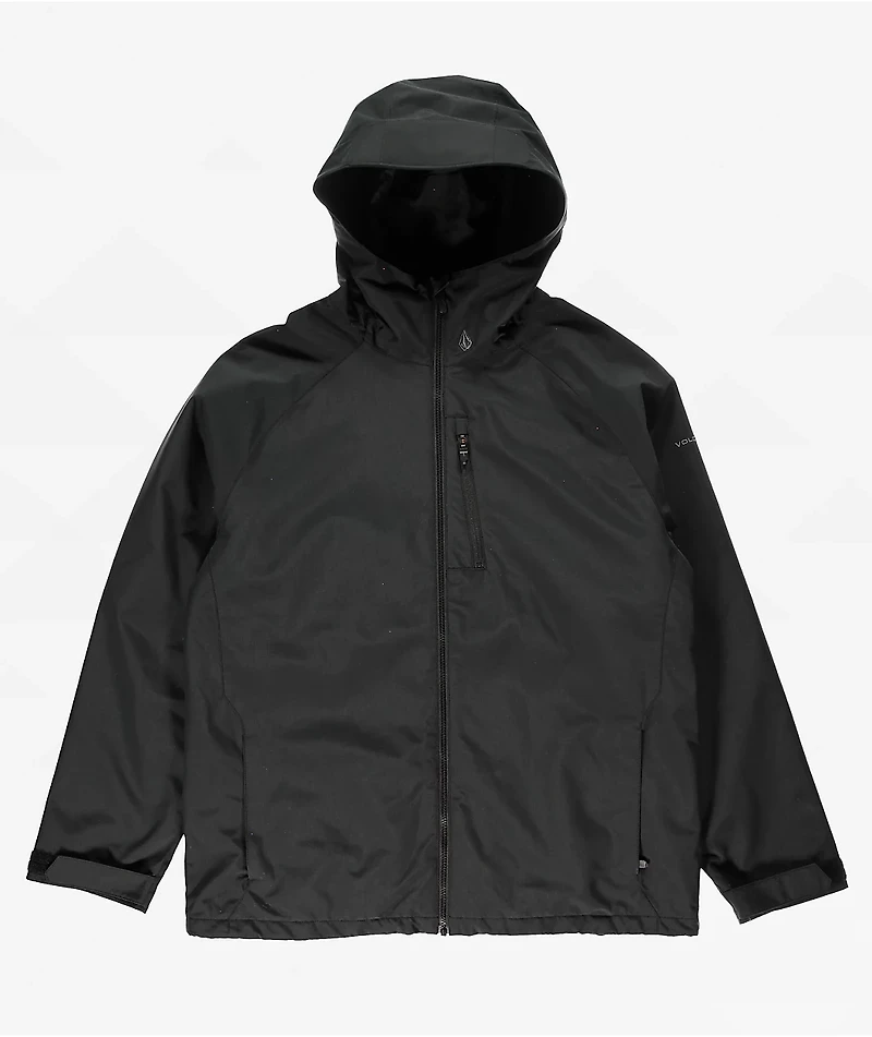 Volcom 2836 Black 20K Insulated Snowboard Jacket