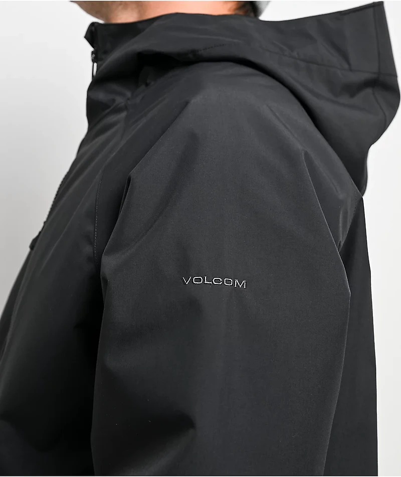 Volcom 2836 Black 20K Insulated Snowboard Jacket