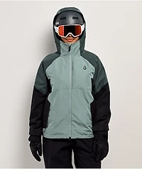 Volcom Agate Grey & Black 10K Insulated Snowboard Jacket