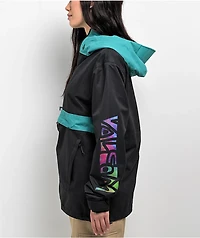 Volcom Ashfield Black & Blue 10K Anorak Snowboard Jacket