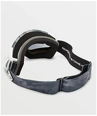 Volcom Attunga Cloudwash Camo & Silver Chrome Snowboard Goggles