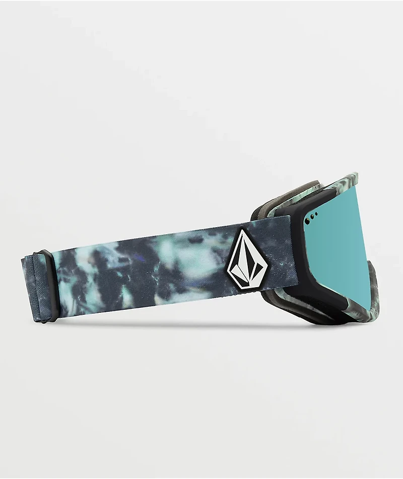 Volcom Attunga Spritz Black & Ice Chrome Snowboard Goggles