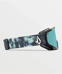 Volcom Attunga Spritz Black & Ice Chrome Snowboard Goggles
