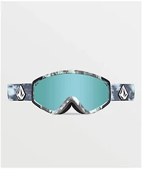 Volcom Attunga Spritz Black & Ice Chrome Snowboard Goggles