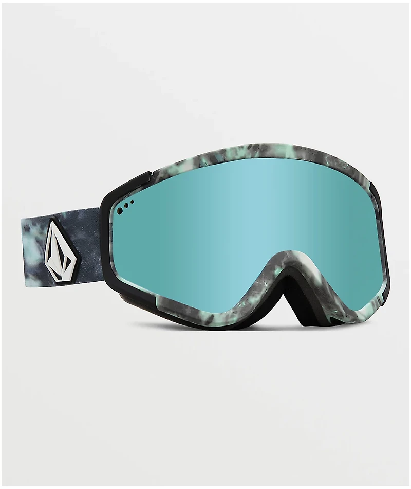 Volcom Attunga Spritz Black & Ice Chrome Snowboard Goggles