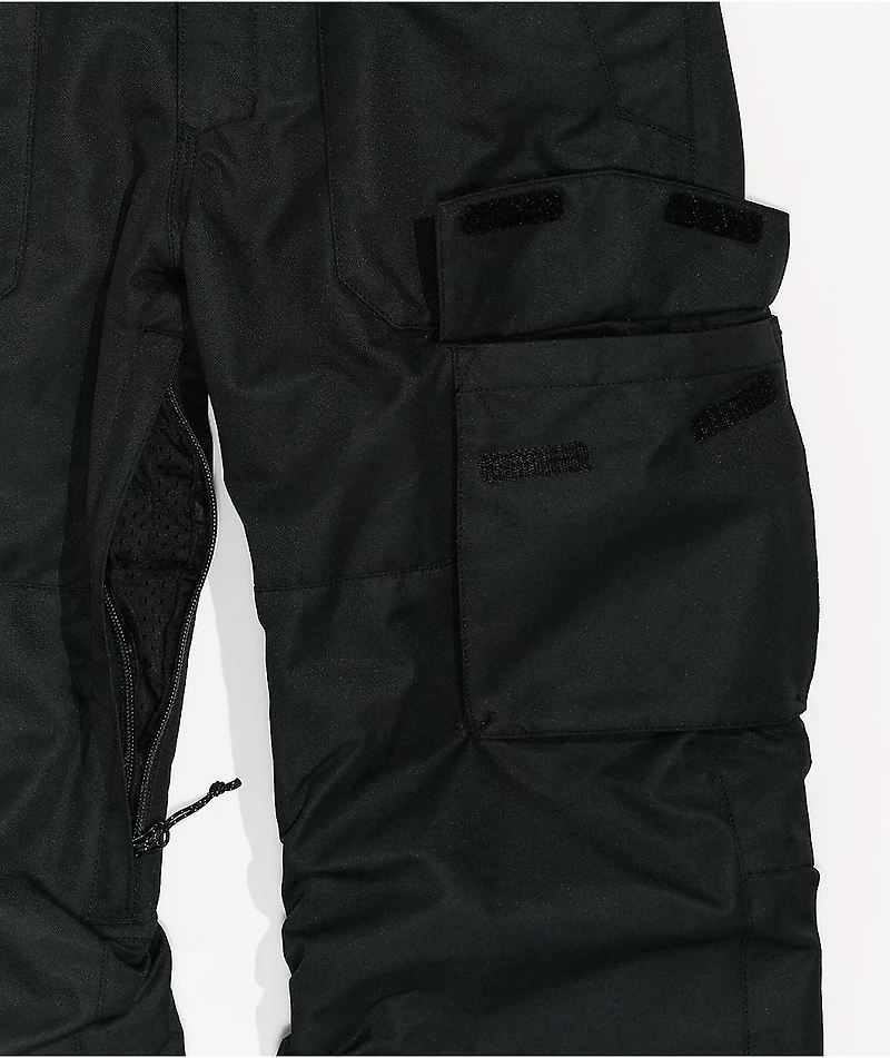 Volcom Barkley Black 10K Snowboard Bib Pants