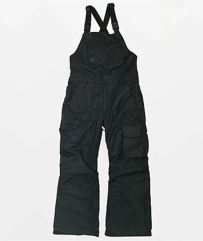 Volcom Barkley Black 10K Snowboard Bib Pants