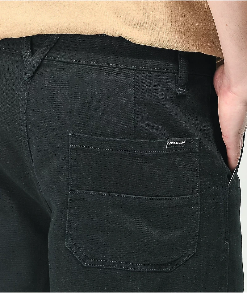 Volcom Billows Plus Black Denim Jeans
