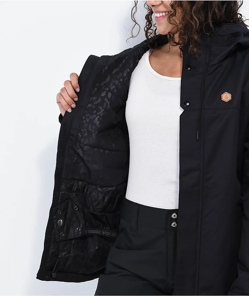 Volcom Bolts Black 10K Snowboard Jacket
