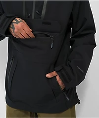 Volcom Brighton Black 15K Anorak Snow Board Jacket 2023