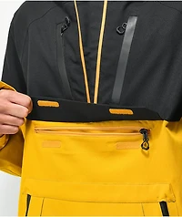 Volcom Brighton Gold & Black 15K Anorak Snowboard Jacket