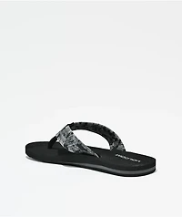 Volcom Daycation II Hawaii Black Camo Sandals