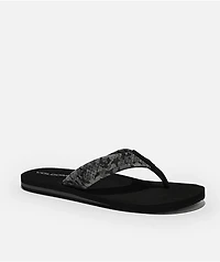 Volcom Daycation II Hawaii Black Camo Sandals
