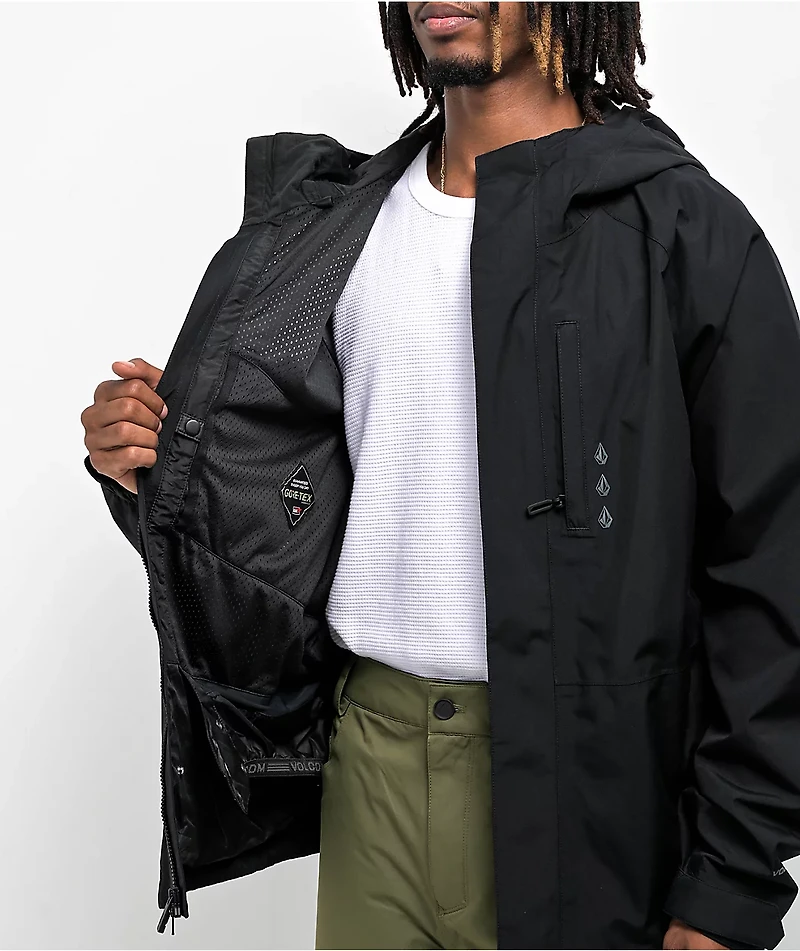 Volcom Dua Gore-Tex Black Snowboard Jacket