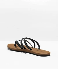 Volcom Easy Breezy Black Sandals