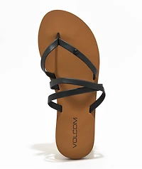 Volcom Easy Breezy II Black Sandals