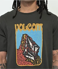 Volcom Farm To Yard Submerged Vintage Black T-Shirt