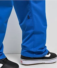 Volcom Five Pocket Blue 10K Snowboard Pants 2024