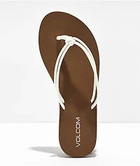 Volcom Forever and Ever II White Sandals