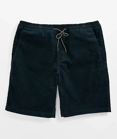 Volcom Frickin Mix Blue Corduroy Shorts