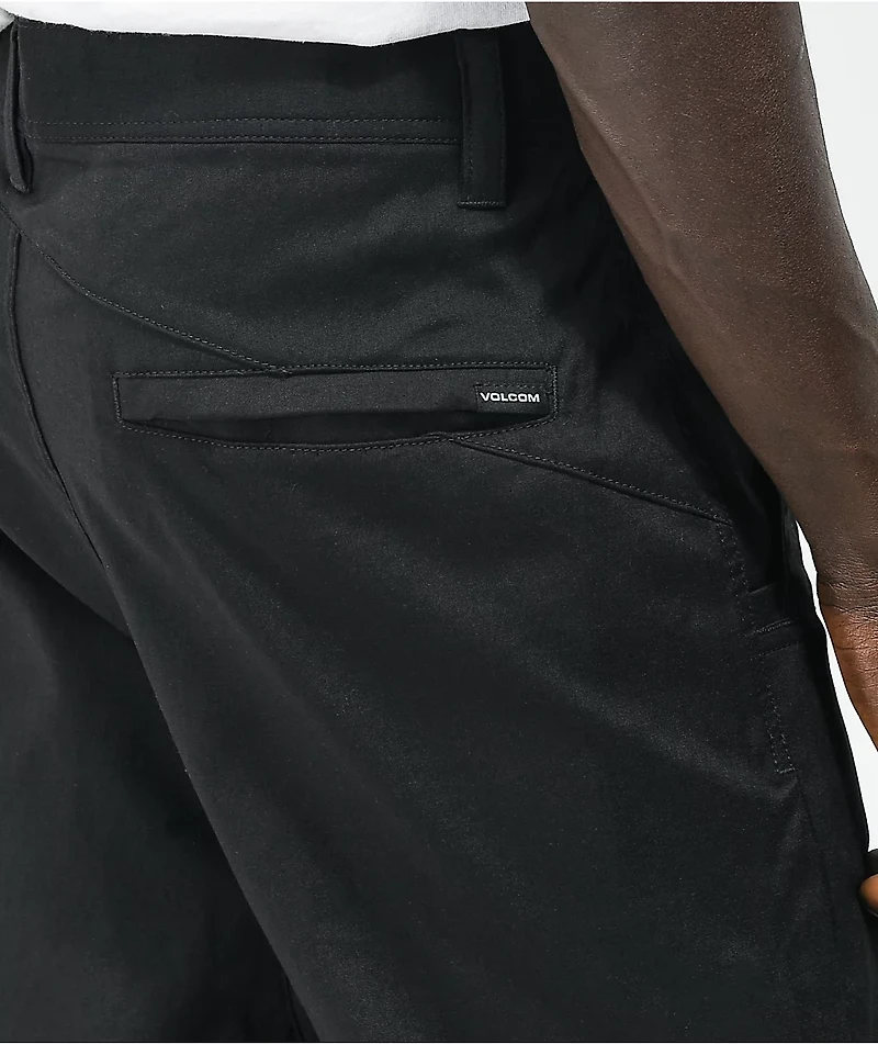 Volcom Frickin Tech Black Chino Pants