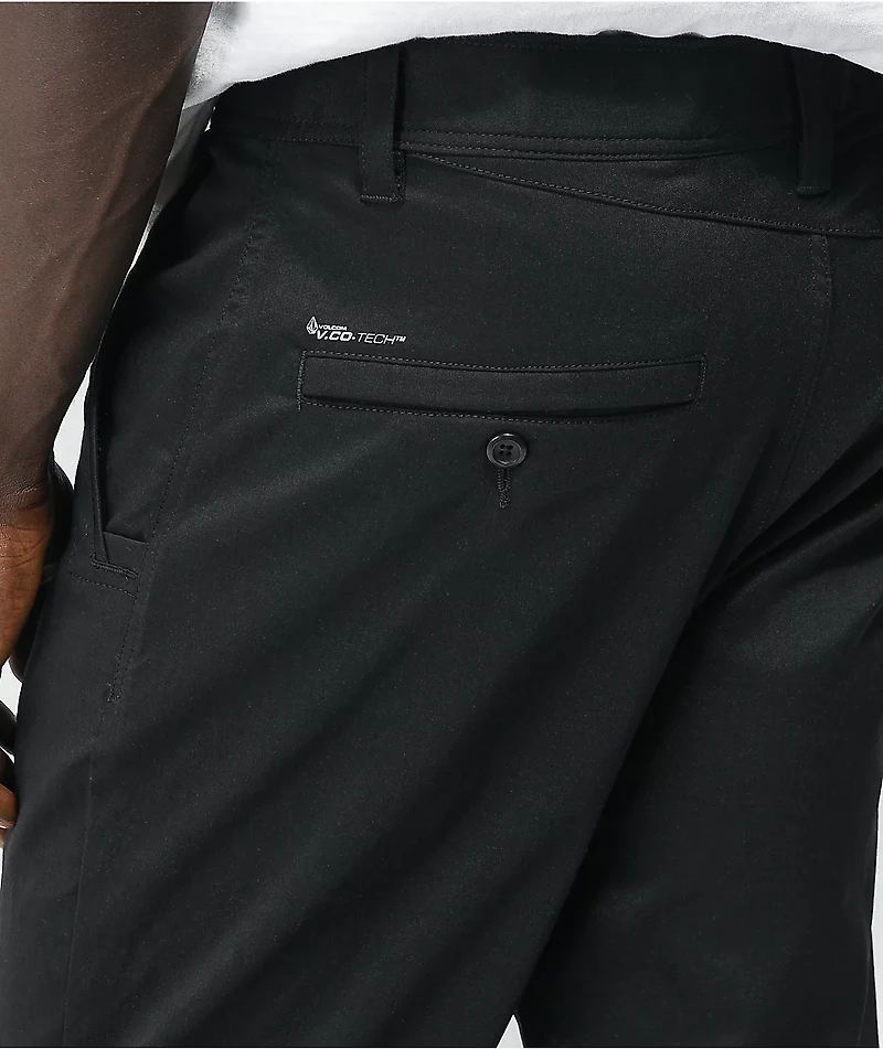 Volcom Frickin Tech Black Chino Pants