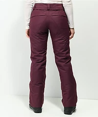 Volcom Frochickie Merlot 10K Insulated Snowboard Pants
