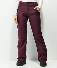 Volcom Frochickie Merlot 10K Insulated Snowboard Pants