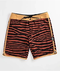 Volcom Funday Scallop Mod-Tech Orange Board Shorts