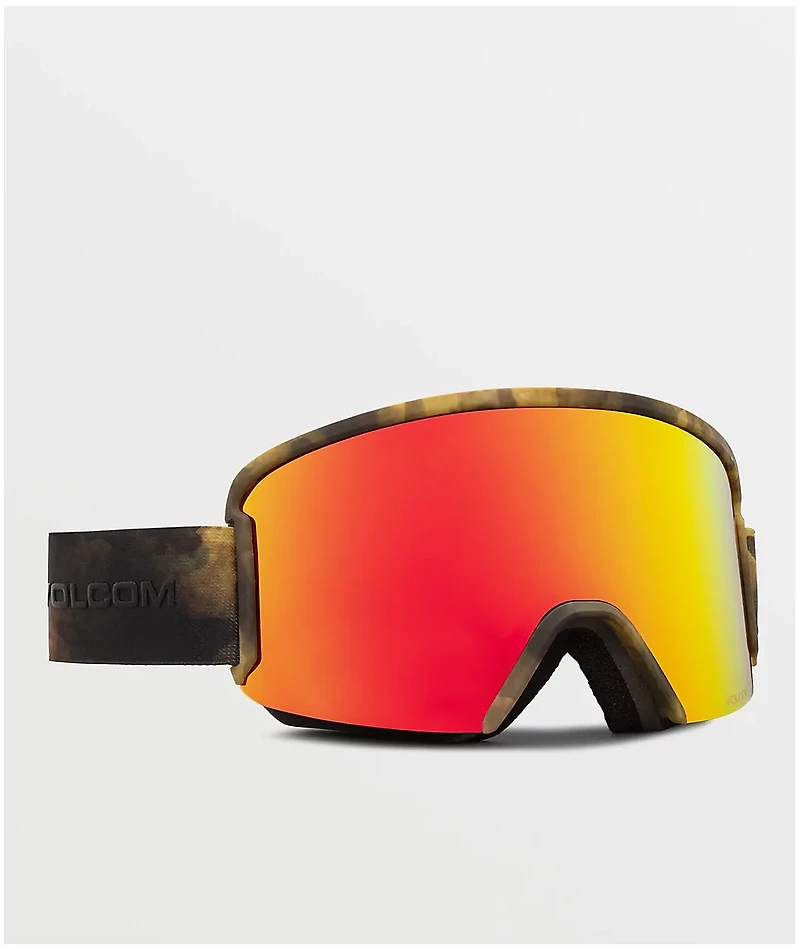 Volcom Garden Camo Snowboard Goggles 2023
